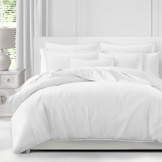 FAIT AU CANADA - Modèle CAPRI BLANC - Par Colcha Linens - Literie - Déco et moi