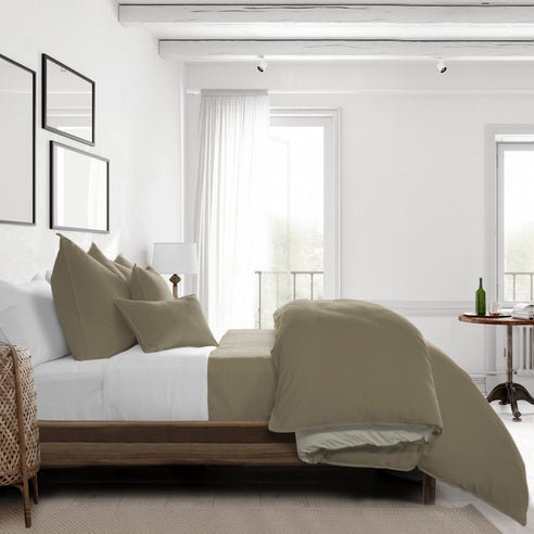 FAIT AU CANADA - Modèle CAPRI ( BLÉ ) - Par Colcha Linens - Literie - Déco et moi