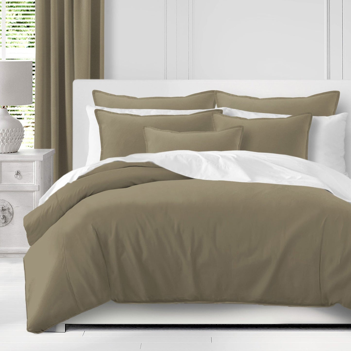 FAIT AU CANADA- Modèle CAPRI ( BLÉ ) - Par Colcha Linens Douillette, Couvre-lit, Housse de couette  ,disponible chez Literie-Déco et moi 