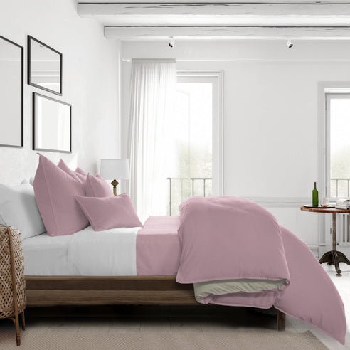 FAIT AU CANADA - Modèle CAPRI (ROSE) - Par Colcha Linens - Literie - Déco et moi