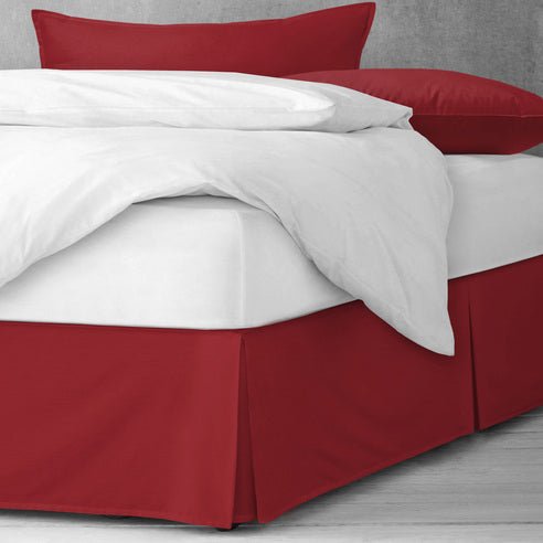 FAIT AU CANADA- Modèle CAPRI ( ROUGE ) - Par Colcha Linens Douillette, Couvre-lit, Housse de couette  ,disponible chez Literie-Déco et moi 
