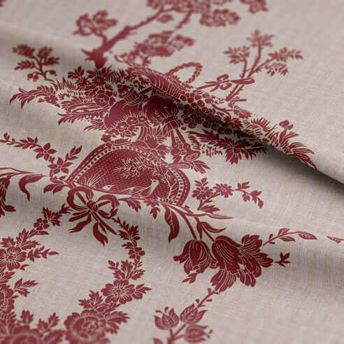 FAIT AU CANADA- Modèle COUNTRY LANE ( Rouge ) ) - Par Colcha Linens - Douillette, Couvre-lit, Housse de couette Colcha Linens - Literie-Déco et moi 