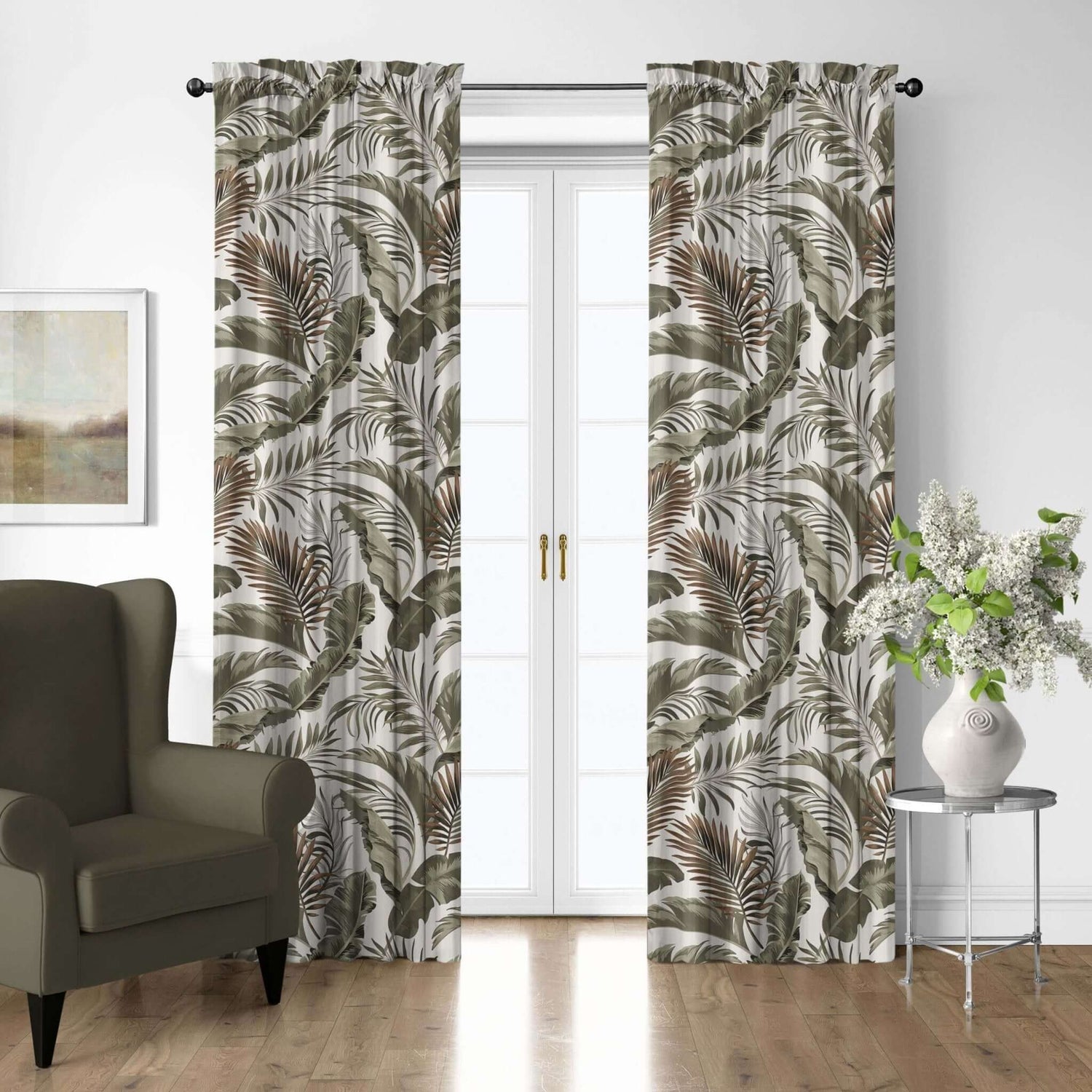 FAIT AU CANADA- Modèle CUIVRE FRONDOSA - Par Colcha Linens - Douillette, Couvre-lit, Housse de couette Colcha Linens - Literie-Déco et moi 