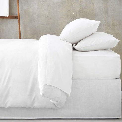 FAIT AU CANADA - Modèle ELSIE ( Blanc ) - Par Colcha Linens - Literie - Déco et moi