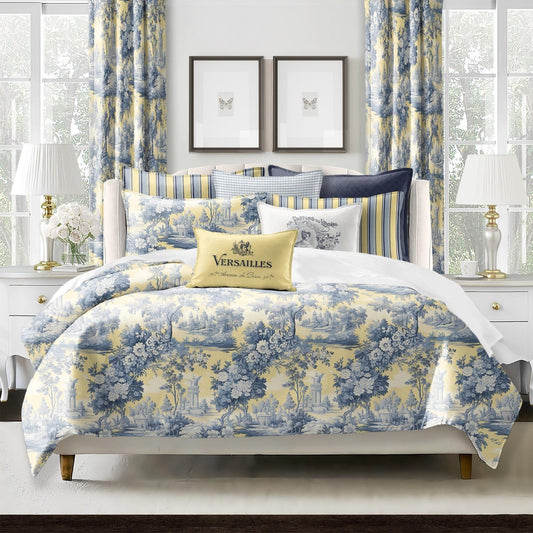 FAIT AU CANADA - Modèle GIVERNY TOILE - Par Colcha Linens - Literie - Déco et moi