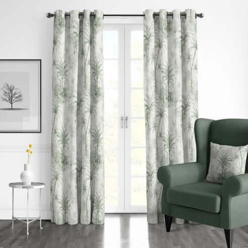 FAIT AU CANADA- Modèle PALMORA (Vert ) - Par Colcha Linens Douillette  ,disponible chez Literie-Déco et moi 