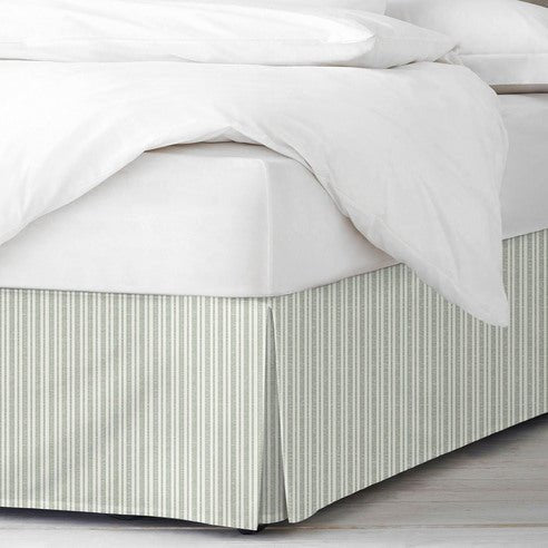 FAIT AU CANADA - Modèle RAYURES DU PACIFIQUE (Vert ) - Par Colcha Linens - Literie - Déco et moi