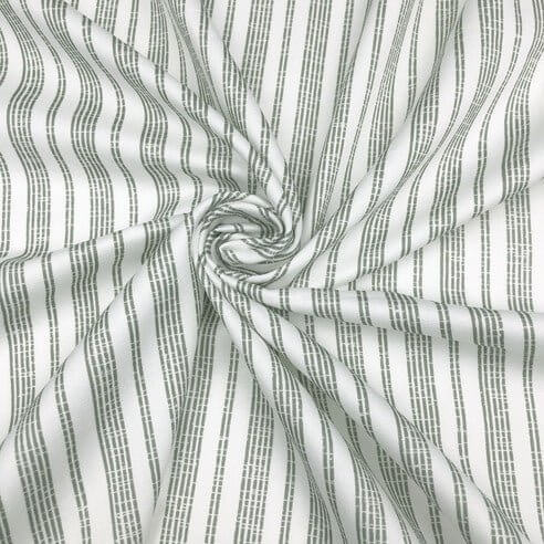 FAIT AU CANADA-Modèle RAYURES DU PACIFIQUE (Vert) -Par Colcha Linens - Douillette Colcha Linens - $389.99! Literie-Déco et moi 