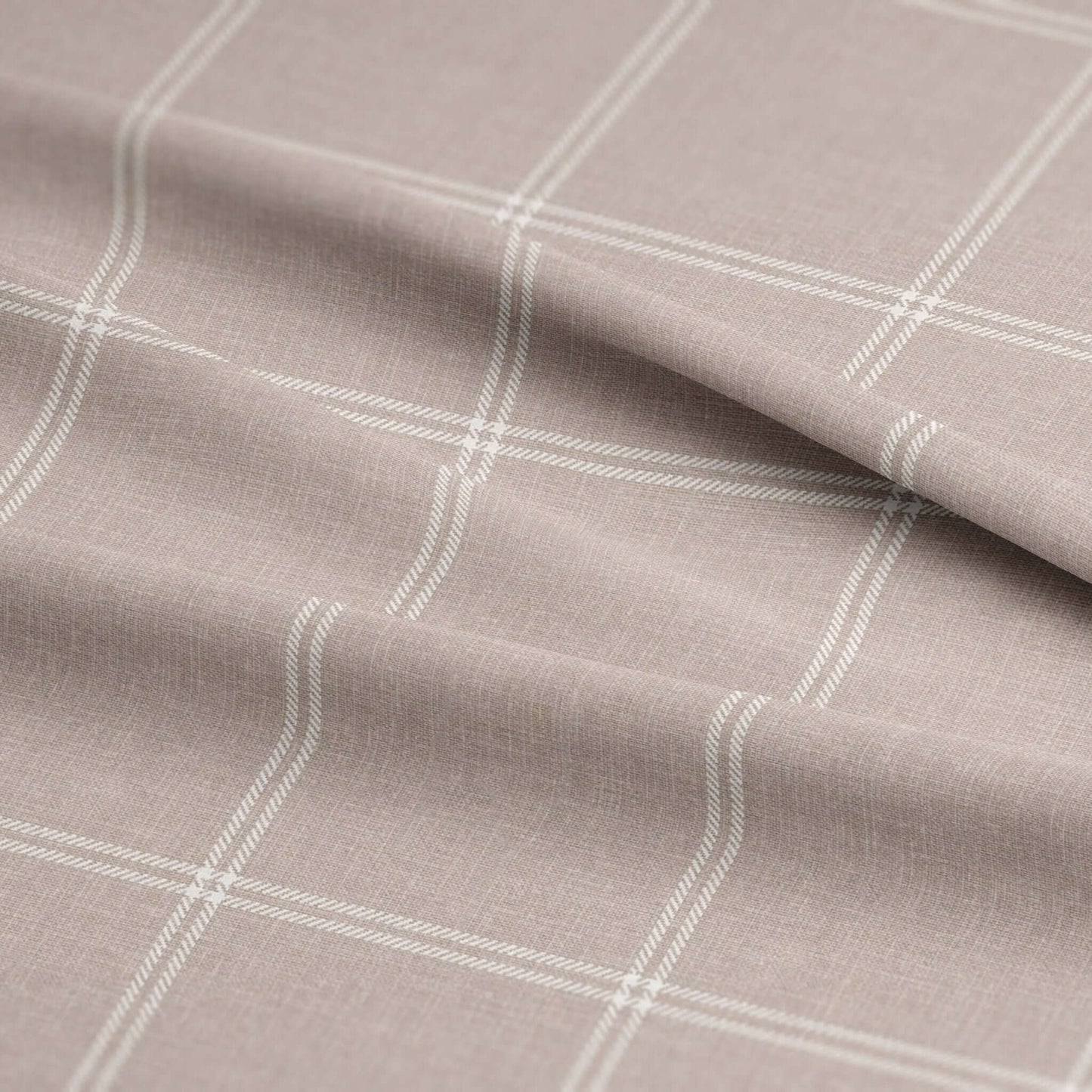 FAIT AU CANADA- Modèle  SHAY BROAD (  A carreaux Naturel ) - Par Colcha Linens - Douillette, Couvre-lit, Housse de couette Colcha Linens - Literie-Déco et moi 