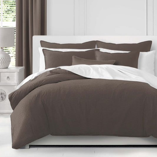 FAIT AU CANADA- Modèle SOMA (Moka) - Par Colcha Linens Douillette, Couvre-lit, Housse de couette  ,disponible chez Literie-Déco et moi 