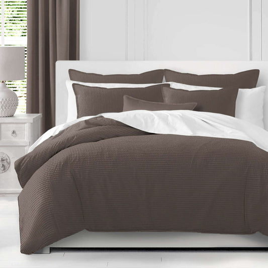 FAIT AU CANADA- Modèle SOMA (Moka) - Par Colcha Linens - Douillette, Couvre-lit, Housse de couette Colcha Linens - Literie-Déco et moi