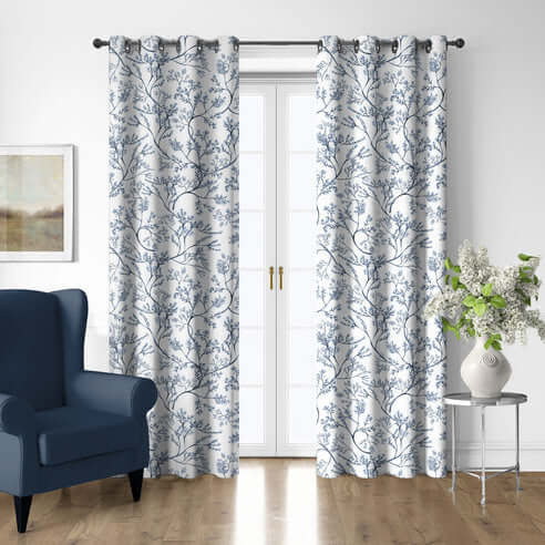 FAIT AU CANADA- Modèle  TINSLEY ( Bleu )- Par Colcha Linens Douillette, Couvre-lit, Housse de couette  ,disponible chez Literie-Déco et moi 