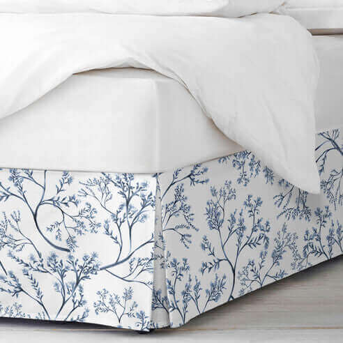 FAIT AU CANADA- Modèle  TINSLEY ( Bleu )- Par Colcha Linens - Douillette, Couvre-lit, Housse de couette Colcha Linens - Literie-Déco et moi 