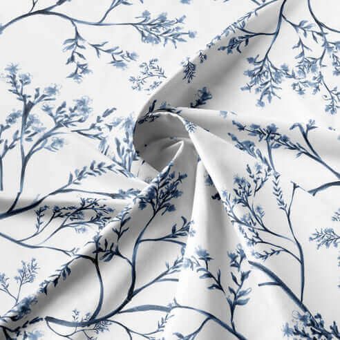 FAIT AU CANADA- Modèle  TINSLEY ( Bleu )- Par Colcha Linens - Douillette, Couvre-lit, Housse de couette Colcha Linens - Literie-Déco et moi 