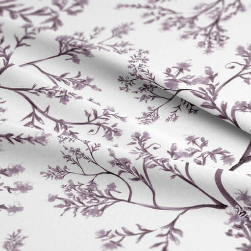 FAIT AU CANADA- Modèle  TINSLEY ( Prune ) - Par Colcha Linens Douillette, Couvre-lit, Housse de couette  ,disponible chez Literie-Déco et moi 