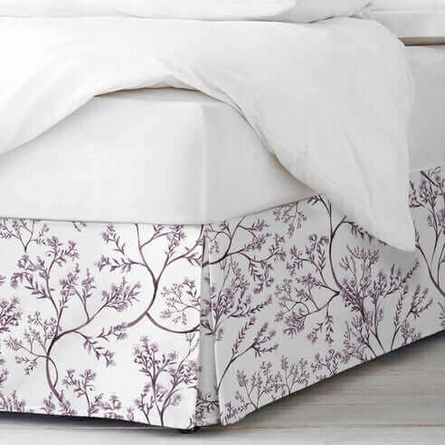 FAIT AU CANADA- Modèle  TINSLEY ( Prune ) - Par Colcha Linens - Douillette, Couvre-lit, Housse de couette Colcha Linens - Literie-Déco et moi 