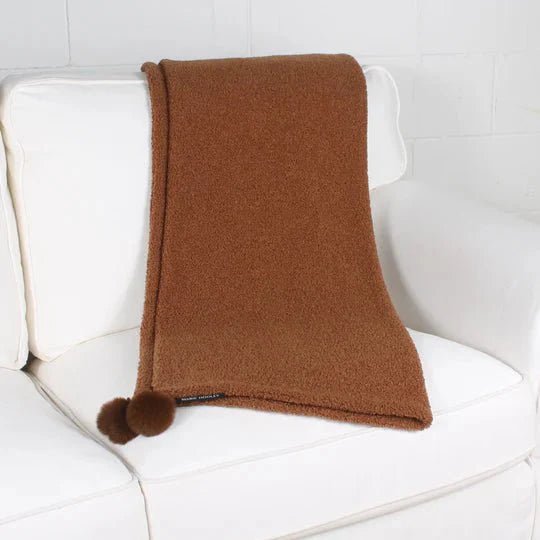 ( Fait au Québec ) Chemin de lit TEDDY ( 4 teintes disponibles ) - Literie - Déco et moi