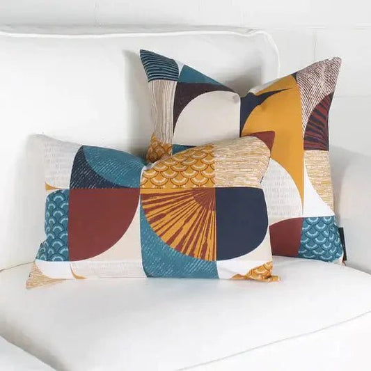 ( Fait au Québec ) - Coussin ADAGIO BLEU ( 2 formats disponibles) - Literie - Déco et moi