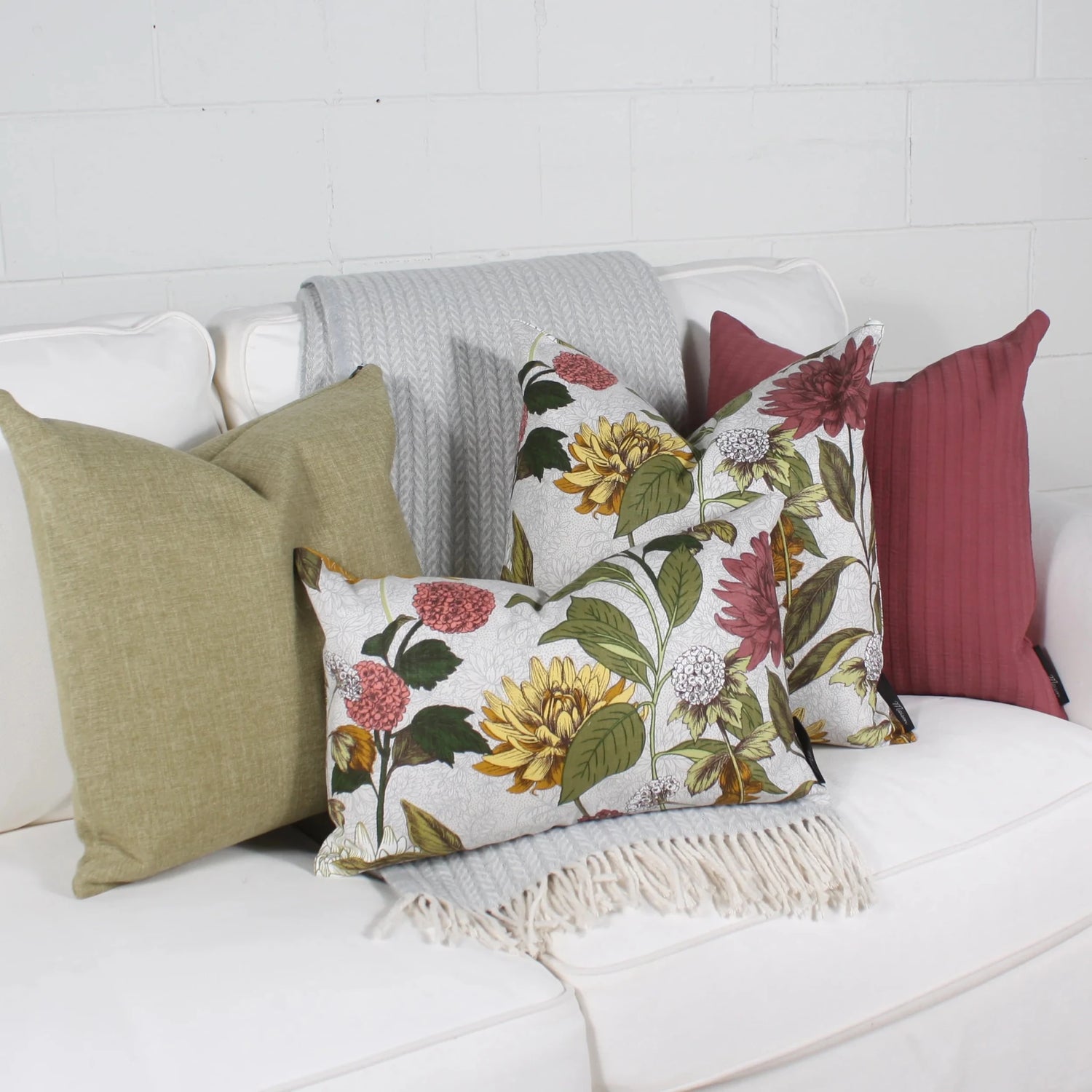  ( Fait au Québec ) - Coussin CLARIS de Accent mode – PRODUIT  de qualité chez Literie & Déco et Moi