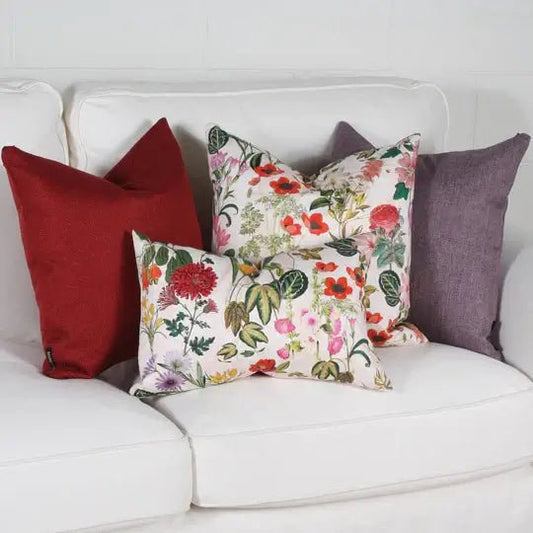 ( Fait au Québec ) - Coussin JARDIN   ( 2 formats disponibles) Coussins  ,disponible chez Literie-Déco et moi 