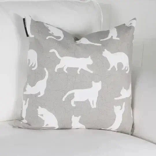 ( Fait au Québec ) - Coussin KITTY - Coussins Accent mode - Literie-Déco et moi 