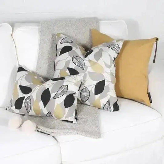 ( Fait au Québec ) - Coussin LAURIER  ( 2 formats disponibles) - Coussins Accent mode - Literie-Déco et moi 