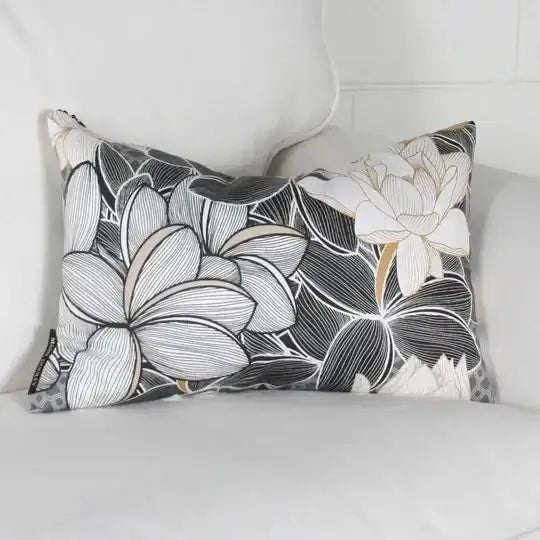( Fait au Québec ) - Coussin LOTUS - Coussins Accent mode - Literie-Déco et moi 