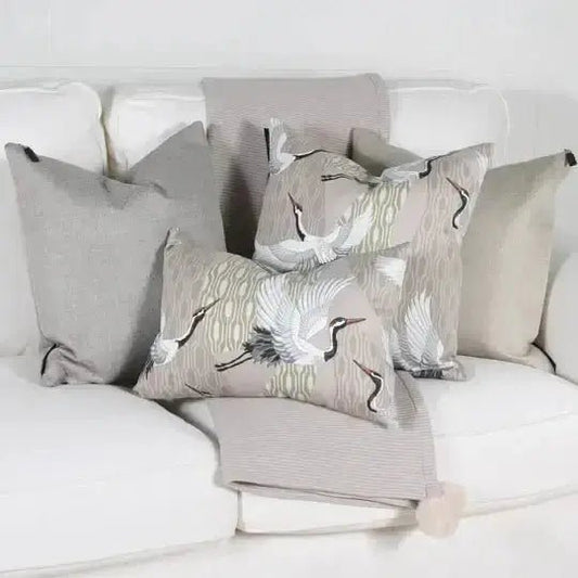 ( Fait au Québec ) - Coussin MANCHURIA ( 2 formats disponibles ) - Coussins Accent mode - $44.95! Literie-Déco et moi