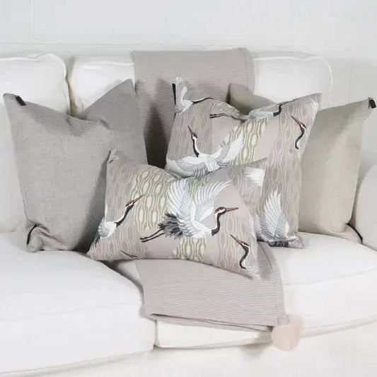 ( Fait au Québec ) - Coussin MANCHURIA ( 2 formats disponibles ) - Literie - Déco et moi