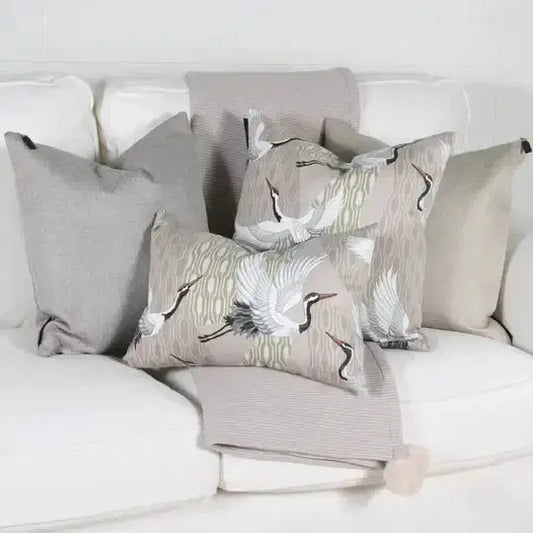 ( Fait au Québec ) - Coussin MANCHURIA ( 2 formats disponibles ) - Literie - Déco et moi