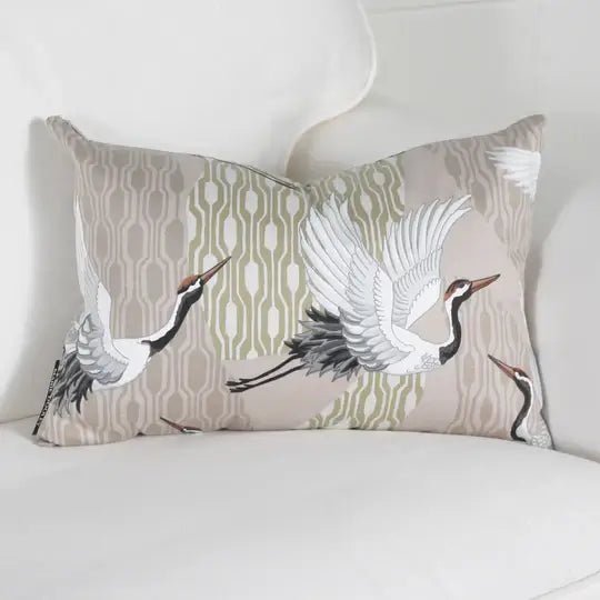( Fait au Québec ) - Coussin MANCHURIA  ( 2 formats disponibles ) Coussins  ,disponible chez Literie-Déco et moi 