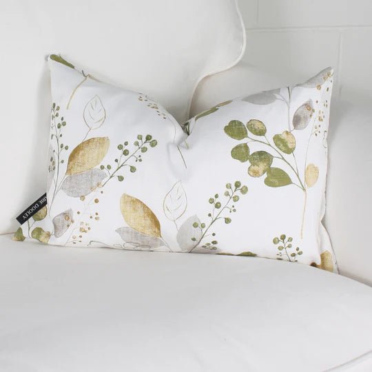 ( Fait au Québec ) - Coussin NATURE ( Vert )   ( 2 formats disponibles) - Coussins Accent mode - Literie-Déco et moi 
