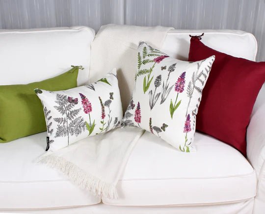 ( Fait au Québec ) - Coussin OXALIS   ( 2 formats disponibles) - Coussins Accent mode - Literie-Déco et moi 