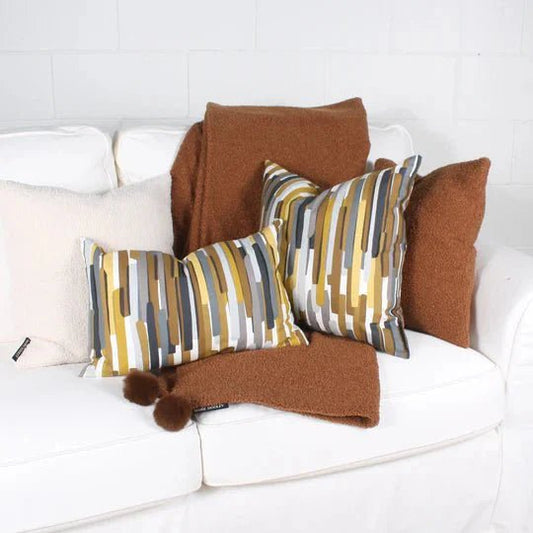 ( Fait au Québec ) - Coussin PATAGONIE - Literie - Déco et moi