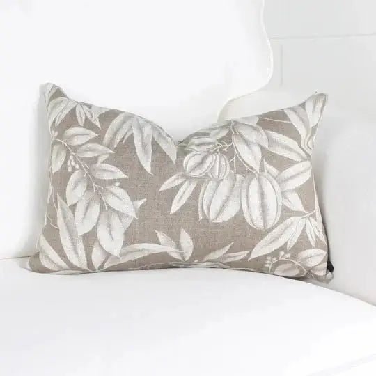 ( Fait au Québec ) - Coussin PHILBOIS ( Beige ) - Coussins Accent mode - Literie-Déco et moi 