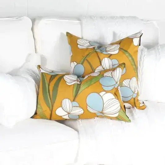 ( Fait au Québec ) Coussin SAFRAN ( 2 formats disponibles) - Coussins Accent mode - Literie-Déco et moi