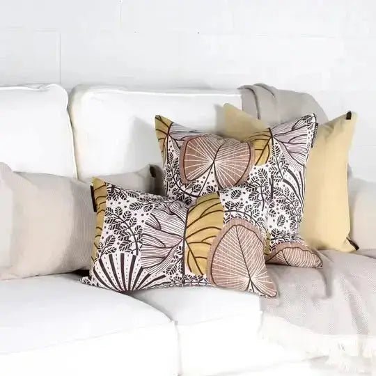 ( Fait au Québec ) - Coussin SAWI  ( 2 formats disponibles) - Coussins Accent mode - Literie-Déco et moi 
