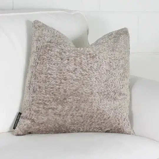 (Fait au Québec) - Coussin SHERPA (6 teintes disponibles) - Coussins Accent mode - $54.95! Literie-Déco et moi 