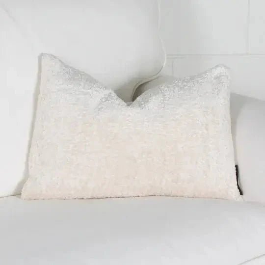 ( Fait au Québec ) - Coussin SHERPA ( 6 teintes disponibles ) - Literie - Déco et moi