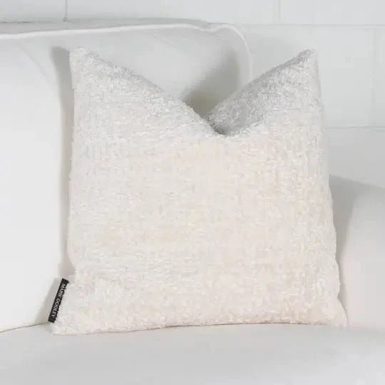 ( Fait au Québec ) - Coussin SHERPA ( 6 teintes disponibles ) - Literie - Déco et moi