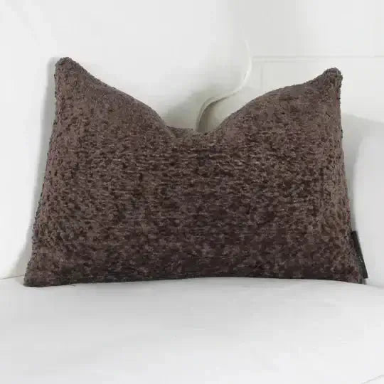 (Fait au Québec) - Coussin SHERPA (6 teintes disponibles) - Coussins Accent mode - $54.95! Literie-Déco et moi 