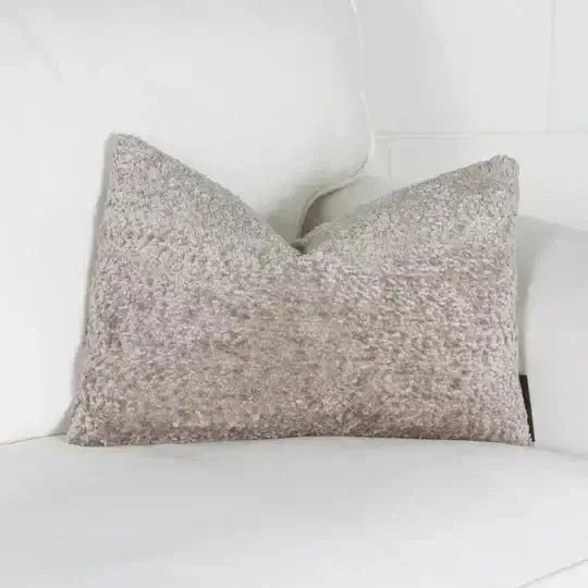 (Fait au Québec) - Coussin SHERPA (6 teintes disponibles) - Coussins Accent mode - $54.95! Literie-Déco et moi 