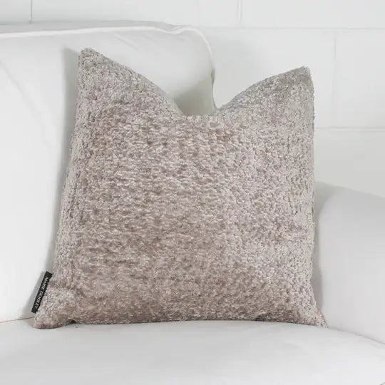 ( Fait au Québec ) - Coussin SHERPA  ( 6 teintes disponibles ) Coussins  ,disponible chez Literie-Déco et moi 