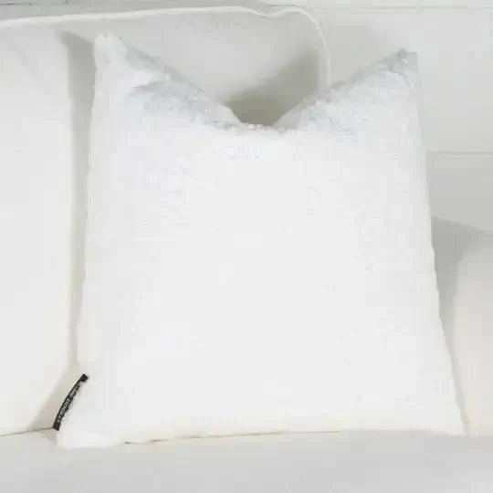 (Fait au Québec) - Coussin SHERPA (6 teintes disponibles) - Coussins Accent mode - $54.95! Literie-Déco et moi 