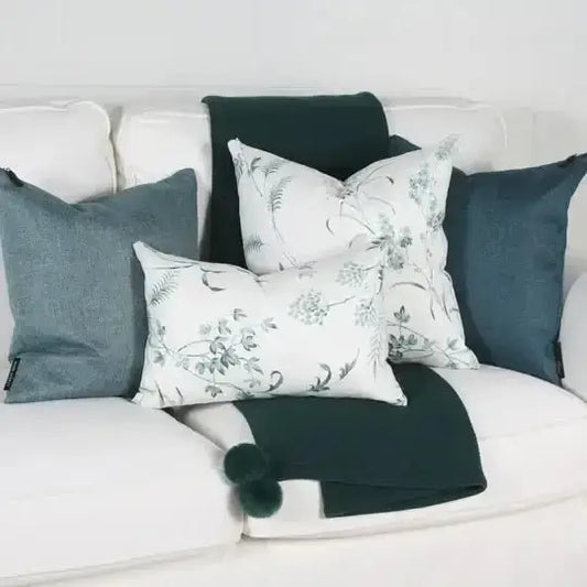 ( Fait au Québec ) - Coussin SOLÈNE ( 2 formats disponibles) - Literie - Déco et moi