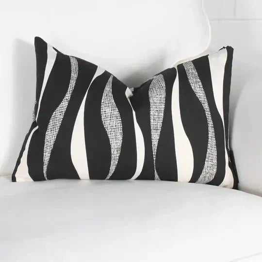 ( Fait au Québec ) - Coussin WAVES - Literie - Déco et moi