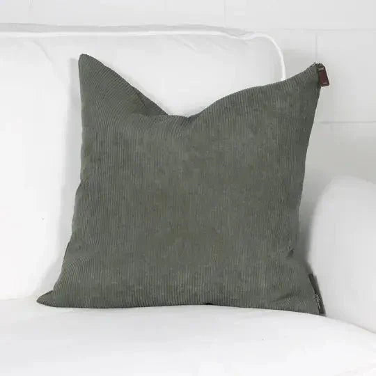 ( Fait au Québec ) - Coussins CORDUROY ( 2 formats disponibles ) - Literie - Déco et moi