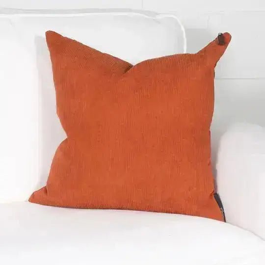 ( Fait au Québec )- Coussins CORDUROY  ( 2 formats disponibles ) - Coussins Accent mode - Literie-Déco et moi 