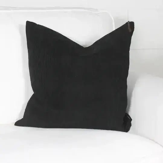 ( Fait au Québec )- Coussins CORDUROY  ( 2 formats disponibles ) - Coussins Accent mode - Literie-Déco et moi 