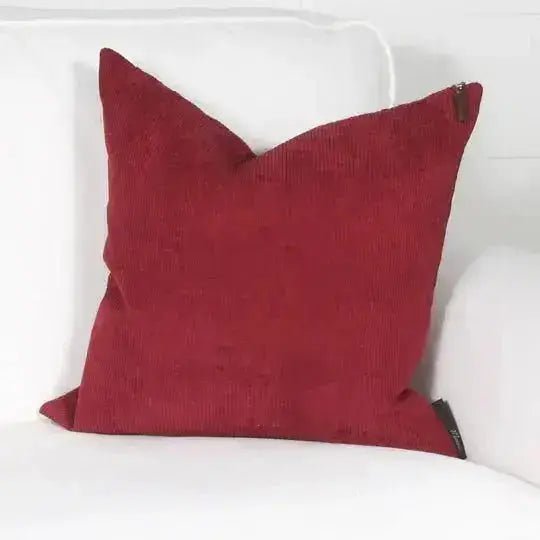 ( Fait au Québec )- Coussins CORDUROY  ( 2 formats disponibles ) - Coussins Accent mode - Literie-Déco et moi 